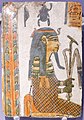 Ägyptisch: Fragment eines Mumiensarges 22. oder 23. Dynastie, vermutlich aus Theben