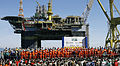 Image 138Launch ceremony for oil platform P-52, which operates in the Campos Basin (from Energy in Brazil)