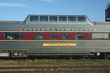 加州和風號曾用觀景車廂“銀色宮殿”，現屬於加拿大阿爾戈馬鐵路公司[2]