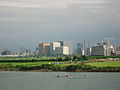 Downtown Kawasaki on the right bank of Tama River