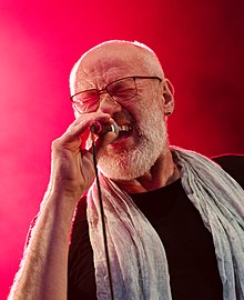 Fish performing in Wacken, Germany, in 2018