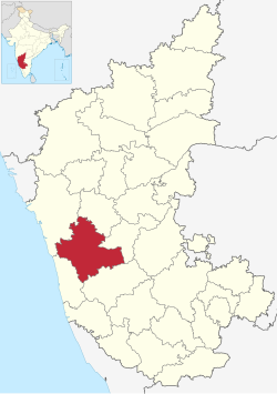 Location in Karnataka