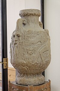 Vase Les Métaux (1897), grès cérame, Paris, Petit Palais.