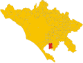 Collocatio finium Municipii Lanuvii in Provincia Romana.