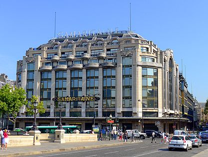 Loja de departamentos La Samaritaine, de Henri Sauvage, Paris, (1925-28)