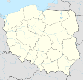 Węgorzewo na mapi Poljske