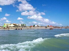 Vista da praia de Atalaia