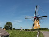 Sint Philipsland, el molino: korenmolen de Hoop