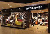 Reserved store in Gdańsk, Poland