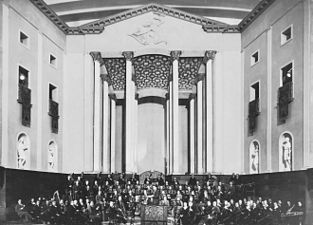 Stora salen 1935.