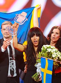 Loreen memenangkan Kontes Lagu Eurovision 2012
