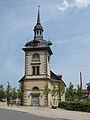 Die Martin-Luther-Kirche (ev.) in der Hüttenstraße