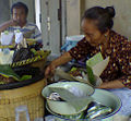 Penjual gudeg di Surakarta