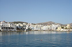 Pohled na město Karpathos