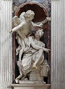 La statuo de Habakuk de Bernini