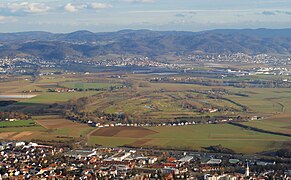 Luftbild des Golfplatzes Heddesheim