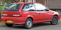 Suzuki Swift Cino 3-door hatchback (first facelift, Australia)