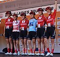 De ploeg in de Boels Ladies Tour 2019.