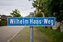 Wilhelm Haas-Weg in Münchenstein bei Basel