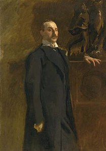 Unfinished portrait of Edward Wertheimer, 1902, Tate Britain