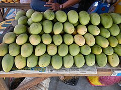 Mangoes being sold in the Philippines