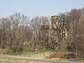 Ruine der Residenz im Park