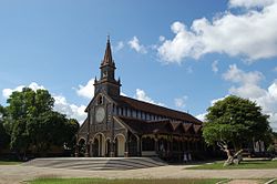 Igreja cristã em Kon Tum.