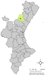 Arañuel – Mappa