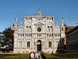 Klosteret Certosa di Pavia