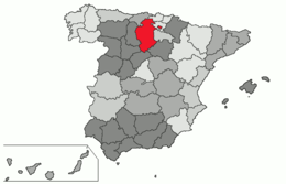 Susinos del Páramo – Mappa