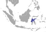 Разпространение на тонкинския макак
