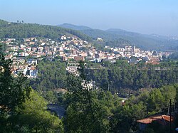 View over Torrelles de Llobregat