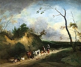 Paysage avec figures et animaux Musée des Beaux-Arts de Narbonne.