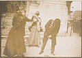 Étudiants le jour de la Mi-Carême, vers 1900 (photo Paul Géniaux).