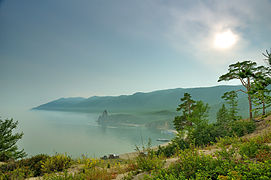La baie Pestchanaïa du Baïkal.