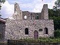 Ruine der Burg Lippspringe neben der Lippequelle