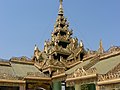 Kloster und Stupa auf dem Sagaing-Hügel