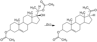 Reaktionsschema Serini-Reaktion