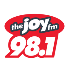 The JOY FM 98.1 WNUE Logo