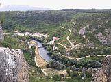 Река Крка са книнске тврђаве