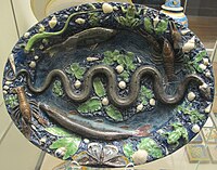 Bernard Palissy (attributed to), plate, 1575–1600
