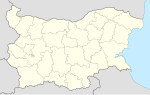 Montana (olika betydelser) på en karta över Bulgarien