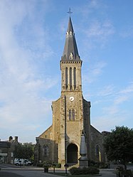 The church in Athis-Val-de-Rouvre