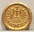 Calvary cross potent minted under Heraclius (c. 613–638)