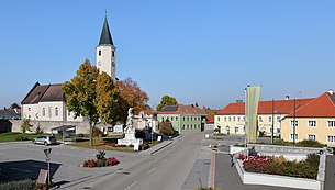 Ortszentrum von Langau