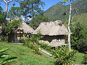 Landscape with cabin in Lanquin