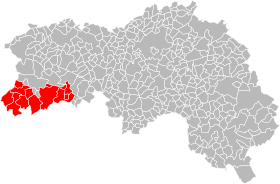 Localisation de Communauté de communes Andaine-Passais