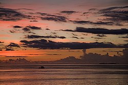 Sunset in Raja Ampat