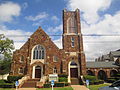 St. Lukes United Methodist Church in downtown Kilgore