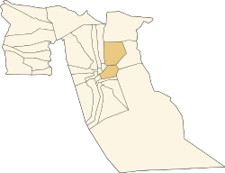 Location of Hassi Khelifa District in El Oued Province